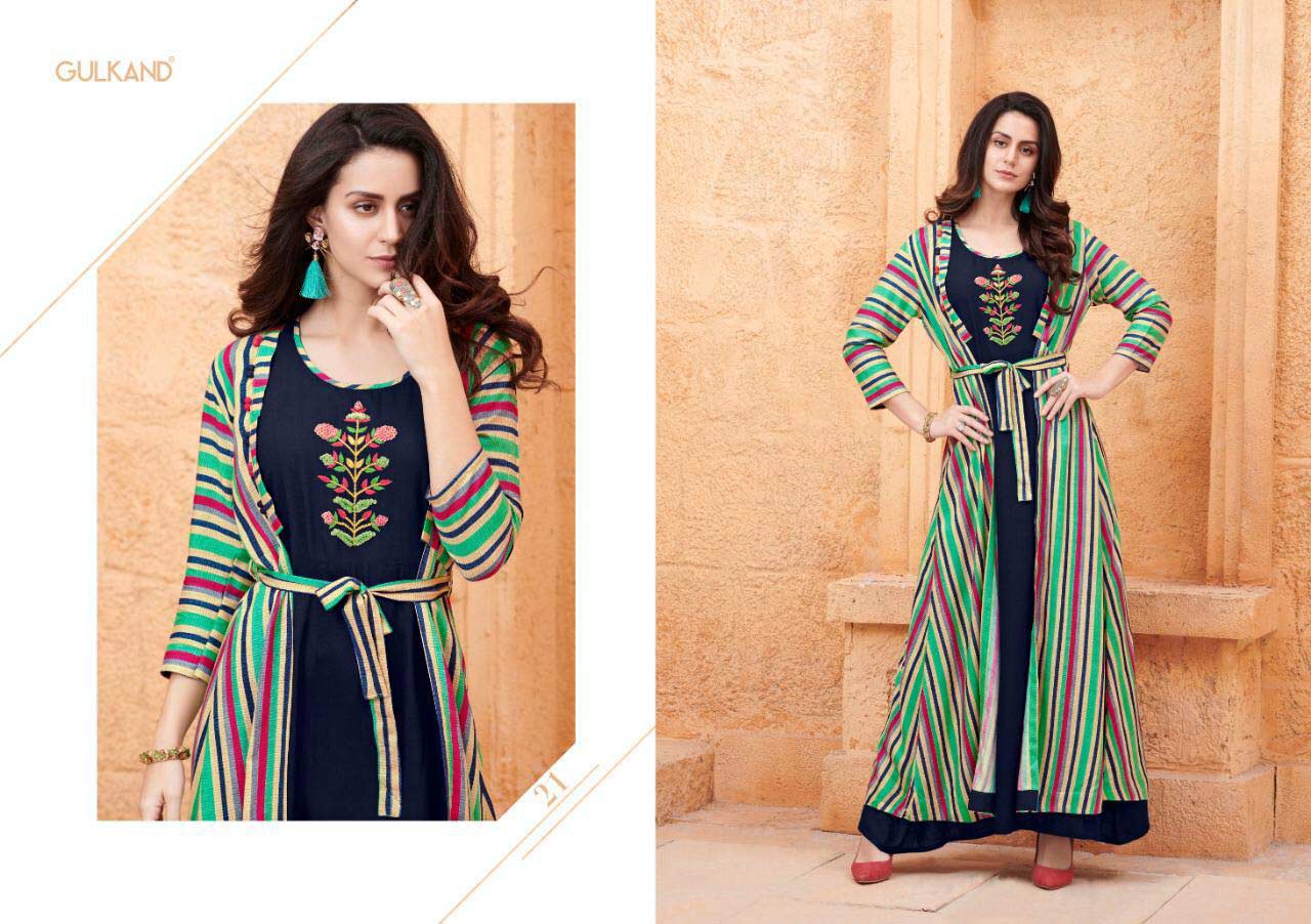 Kitty Party Gulkand Rayon Slub Kurti Manufacturer Kitty Party Gulkand Rayon Slub Kurti Manufacturer